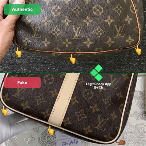 how do you know a louis vuitton is real|spot fake louis vuitton bags.